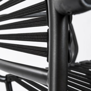 Allison High Back Bungee Office Chair with Ventilated Seat and Graphite Frame Support