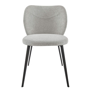 Markus Upholstered Side Chair Set with Plush Foam Seat and Durable Stain Resistant Fabric