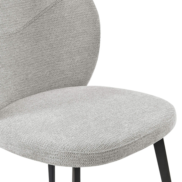 Markus Upholstered Side Chair Set with Plush Foam Seat and Durable Stain Resistant Fabric