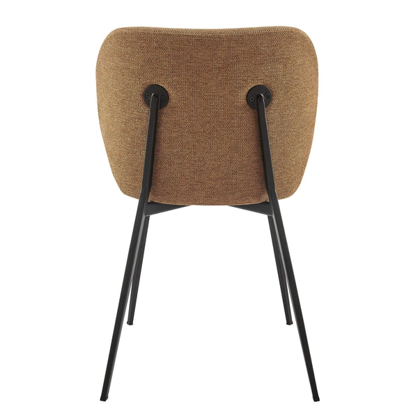 Markus Upholstered Side Chair Set with Plush Foam Seat and Durable Stain Resistant Fabric