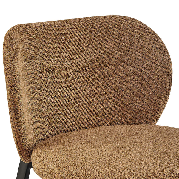 Markus Upholstered Counter Stool with Water Repellent Fabric and Plush Foam Padded Seat