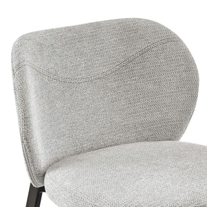 Markus Upholstered Barstool Plush Foam Seat Water Repellent Fabric Contract Grade Quality