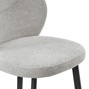 Markus Upholstered Barstool Plush Foam Seat Water Repellent Fabric Contract Grade Quality
