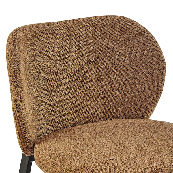Markus Upholstered Barstool Plush Foam Seat Water Repellent Fabric Contract Grade Quality