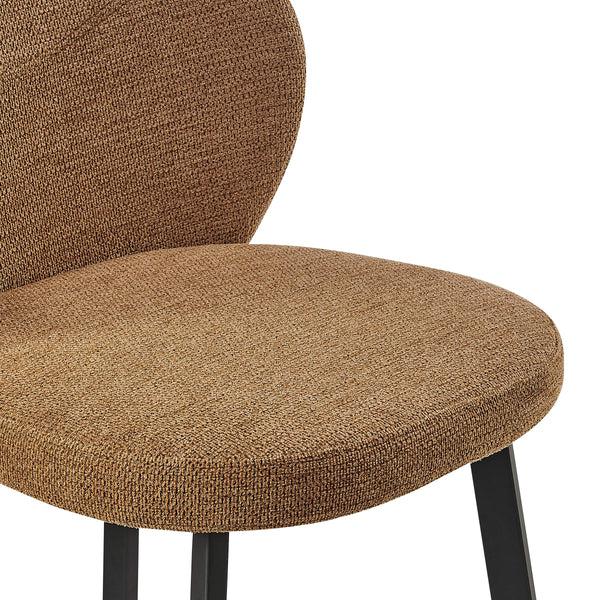Markus Upholstered Barstool Plush Foam Seat Water Repellent Fabric Contract Grade Quality