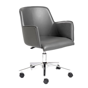 Sunny Pro Ergonomic Office Chair Polished Chrome Base Modern Workspace Seating