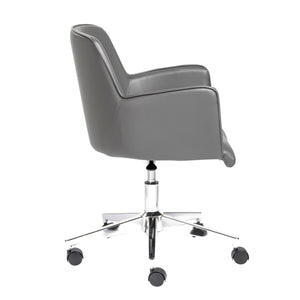 Sunny Pro Ergonomic Office Chair Polished Chrome Base Modern Workspace Seating