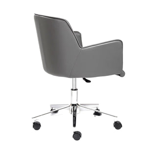 Sunny Pro Ergonomic Office Chair Polished Chrome Base Modern Workspace Seating