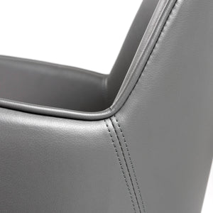 Sunny Pro Ergonomic Office Chair Polished Chrome Base Modern Workspace Seating