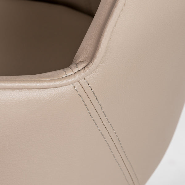Sunny Pro Leatherette Office Chair with Polished Chrome Base for Modern Workspaces