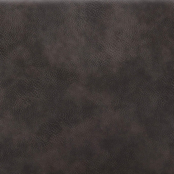 Desi Accent Armchair Leatherette Seat Fabric Back Matte Steel Base Modern Lounge Chair