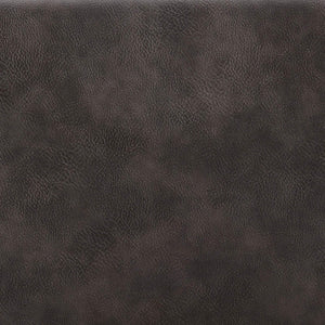 Corinna Counter Stool Set Distressed Leatherette Seat with Sturdy Matte Black Steel Base
