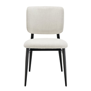 Felipe Contract Grade Side Chair with Welded Steel Frame for Modern Dining and Office Spaces