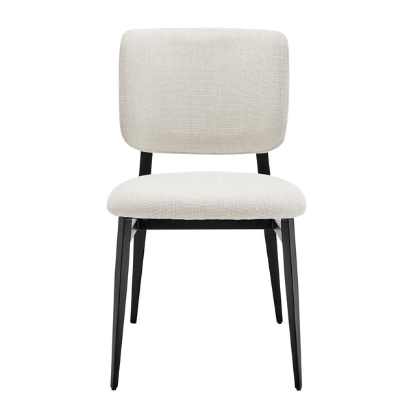 Felipe Contract Grade Side Chair with Welded Steel Frame for Modern Dining and Office Spaces