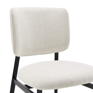 Felipe Contract Grade Side Chair with Welded Steel Frame for Modern Dining and Office Spaces