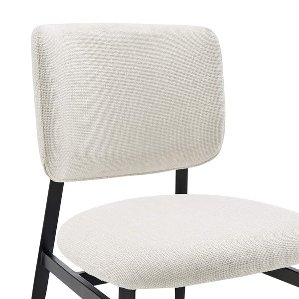 Felipe Contract Grade Side Chair with Welded Steel Frame for Modern Dining and Office Spaces
