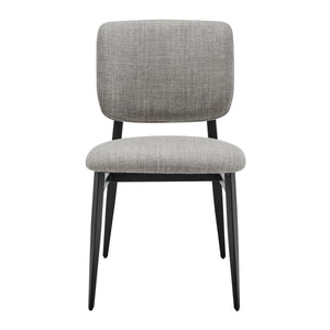 Felipe Contract Grade Side Chair with Welded Steel Frame for Modern Dining and Office Spaces
