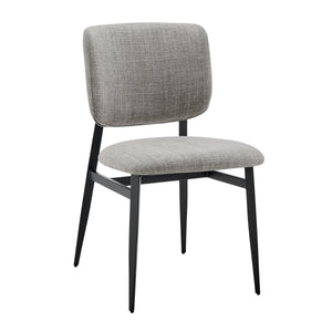 Felipe Contract Grade Side Chair with Welded Steel Frame for Modern Dining and Office Spaces