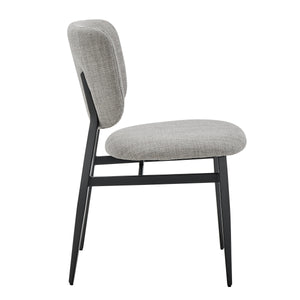 Felipe Contract Grade Side Chair with Welded Steel Frame for Modern Dining and Office Spaces