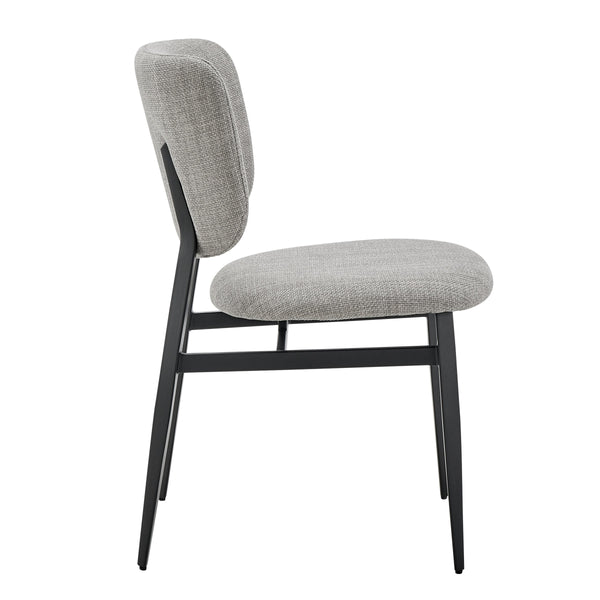 Felipe Contract Grade Side Chair with Welded Steel Frame for Modern Dining and Office Spaces