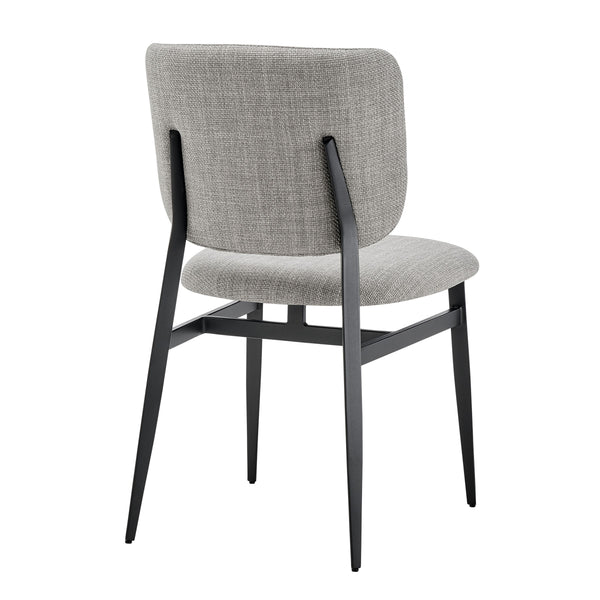Felipe Contract Grade Side Chair with Welded Steel Frame for Modern Dining and Office Spaces