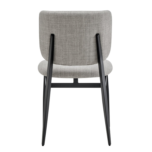 Felipe Contract Grade Side Chair with Welded Steel Frame for Modern Dining and Office Spaces