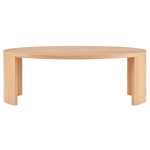 Svea Oak Nesting End Tables Scandinavian Minimalist Design for Living Room