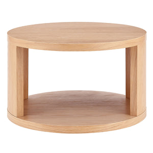 Svea Oak Nesting End Tables Scandinavian Minimalist Design for Living Room