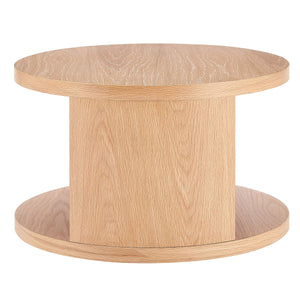 Svea Oak Nesting End Tables Scandinavian Minimalist Design for Living Room