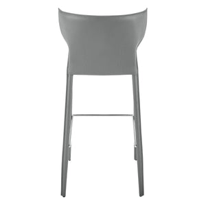 Divinia Upholstered Barstools with Steel Frame for Kitchen or Bar Seating Set of 2