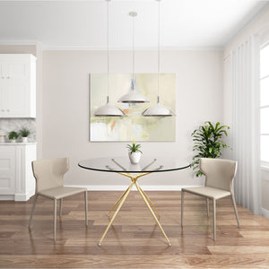 Divinia Stacking Side Chairs with Steel Frame for Versatile Dining Room Comfort Seating Set