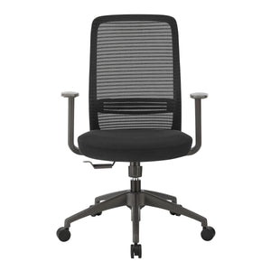 Kasper Midback Office Chair Breathable Mesh Back Molded Foam Seat Ergonomic Nylon Frame