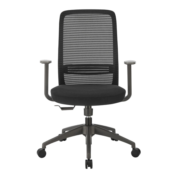 Kasper Midback Office Chair Breathable Mesh Back Molded Foam Seat Ergonomic Nylon Frame