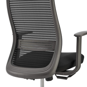Kasper Midback Office Chair Breathable Mesh Back Molded Foam Seat Ergonomic Nylon Frame