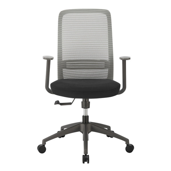 Kasper Midback Office Chair Breathable Mesh Back Molded Foam Seat Ergonomic Nylon Frame