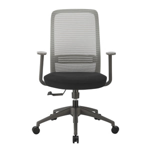 Kasper Midback Office Chair Breathable Mesh Back Molded Foam Seat Ergonomic Nylon Frame