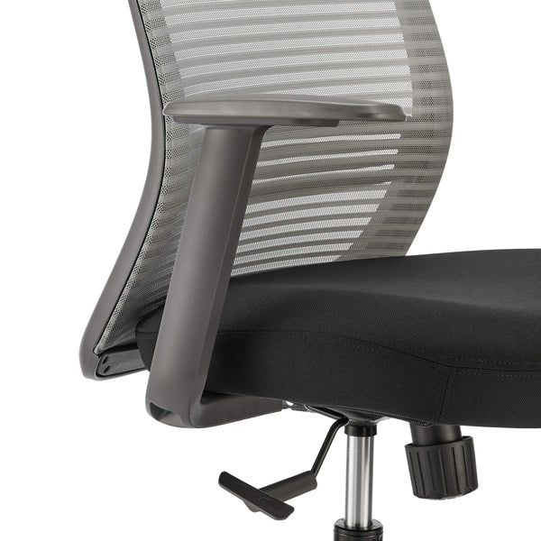 Kasper Midback Office Chair Breathable Mesh Back Molded Foam Seat Ergonomic Nylon Frame