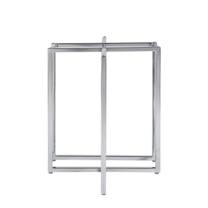 Legend Contemporary Steel Dining Table Base Set with Adjustable Feet for Any Tabletop