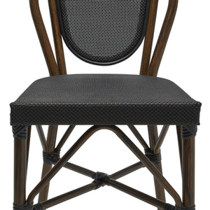 Erlend Stackable Aluminum Outdoor Barstool Breathable Mesh Seat for Patio Entertaining