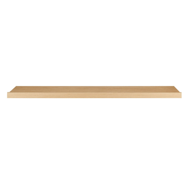 EE Test Vendor Bianca Modern Walnut Finish Wall Shelf for Books Decor and Display Accents EETEST-90428-OAK