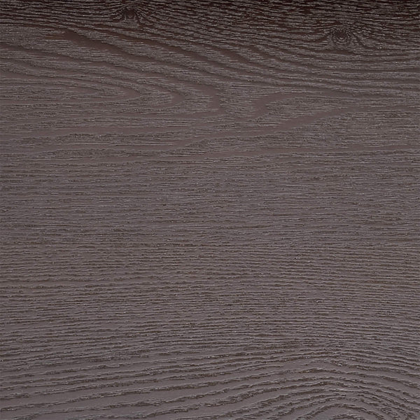 Manon Minimalist Console Table Matte Finish with Contrasting Dark Walnut Leg Detail
