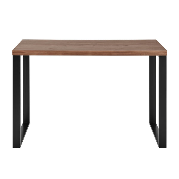 Dillon 48 Inch Executive Writing Desk with Metal Base for Modern Office Workspace Productivity