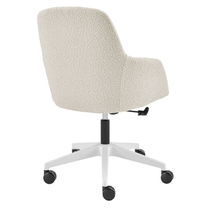 Mia Foam Padded Office Chair with Butterfly Recline Mechanism in Sleek Modern Style