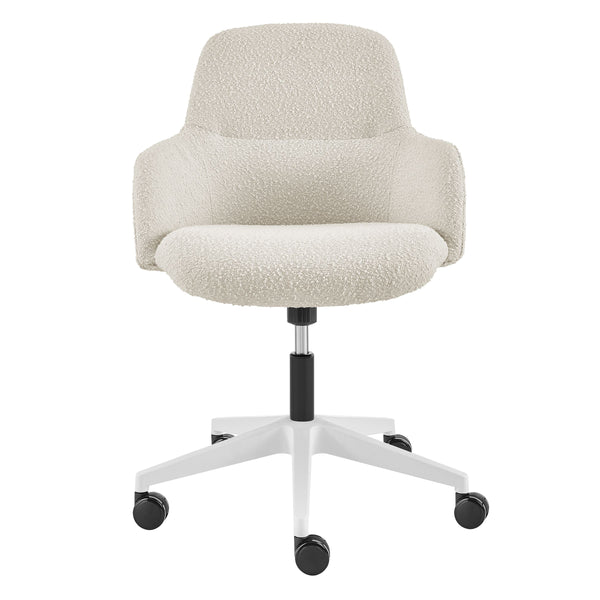 Mia Foam Padded Office Chair with Butterfly Recline Mechanism in Sleek Modern Style