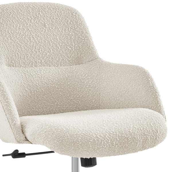 Mia Foam Padded Office Chair with Butterfly Recline Mechanism in Sleek Modern Style