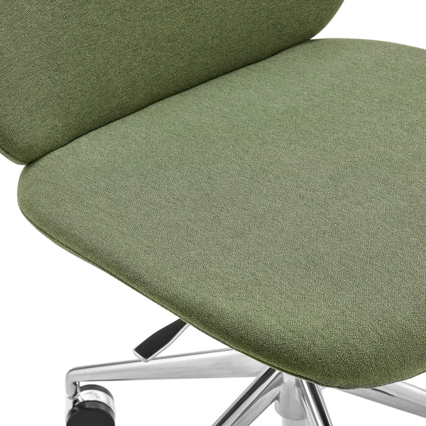 Lyle Ergonomic Contract Grade Office Chair Polished Aluminum Base for Modern Workspaces
