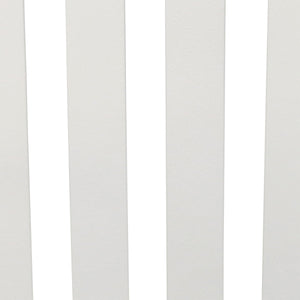 Enid Outdoor Coffee Table Powder Coated Steel Slat Design Rust Resistant Patio Accent
