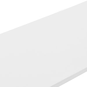 Catalina Floating Wall Shelf with Steel Brackets and Wood Veneer Finish for Modern Home Decor