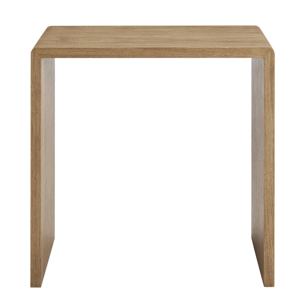 Nova Nesting Side Tables Set of 2 Modern Living Room Accent Pair with Fluid Design