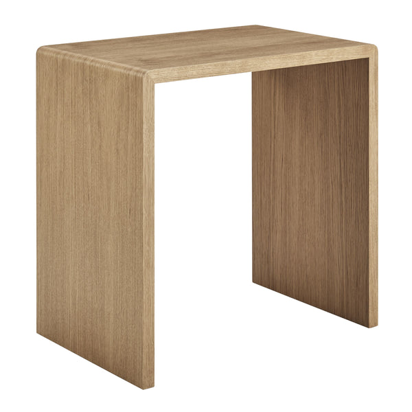 Nova Nesting Side Tables Set of 2 Modern Living Room Accent Pair with Fluid Design